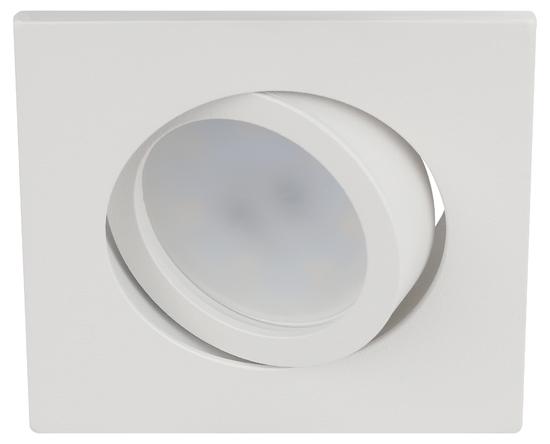 Фото №4 Встраиваемый светильник алюминиевый KL87 WH MR16/GU5.3 белый ЭРА (Б0054352)