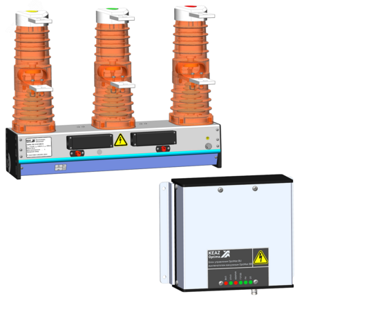 Фото №2 Выключатель вакуумный Optimat BB-10-20/1000-У2-230 с блоком управления Optimat BU-41-У2 (282386)