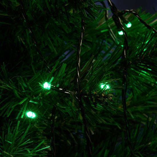 Фото №3 Гирлянда линейная LED зеленый 10м с контроллером (CL05)
