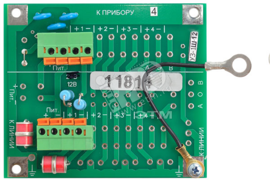 Фото №2 Модуль УЗ-1Ш-12 грозозащита (УЗ-1Ш-12)