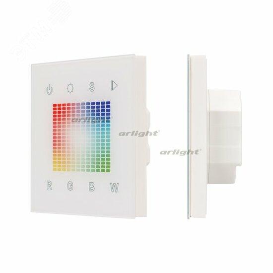 Фото №2 Панель Sens SR-2831S-AC-RF-IN White (220V,RGB,1зон (ARL, IP20 Пластик, 3 года) (018277)