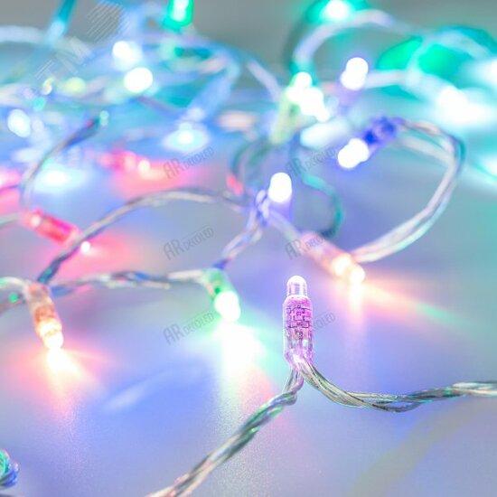 Фото №2 Гирлянда светодиодная декоративная ARD-STRING-CLASSIC-9000-CLEAR-60LED-LIVE RGB-SPI (12V, 40W) (ARDCL, IP65) (031517)