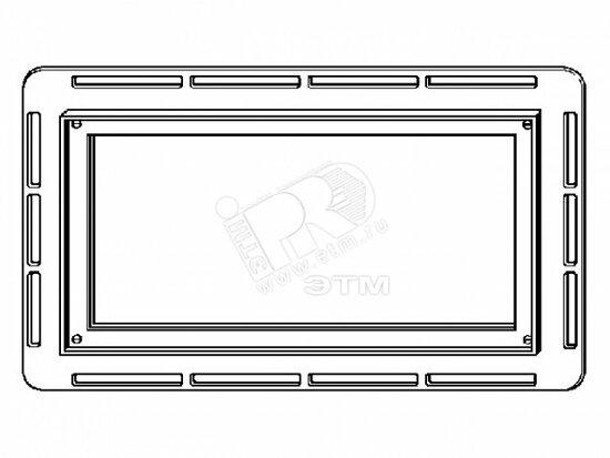 Фото №2 Рамка для кнопки Visign for Style модель 833021 (643072)