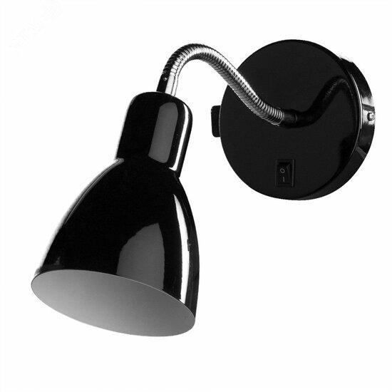 Фото №2 Бра Arte Lamp DORM A1408AP-1BK (A1408AP-1BK)