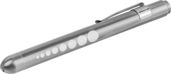 Фото №2 Фонарь светодиодный NPT-CM16-2AAA 0.2Вт LED 30лм 20м металл (14034)