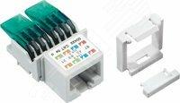 Фото №2 Разъем RJ45 кат.5e Snap-In (ASM-C5 S)