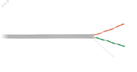 Фото №2 Витая пара U/UTP Cat 5 PVC серый 500м (UEC-UU002-5-PVC-GY-5)