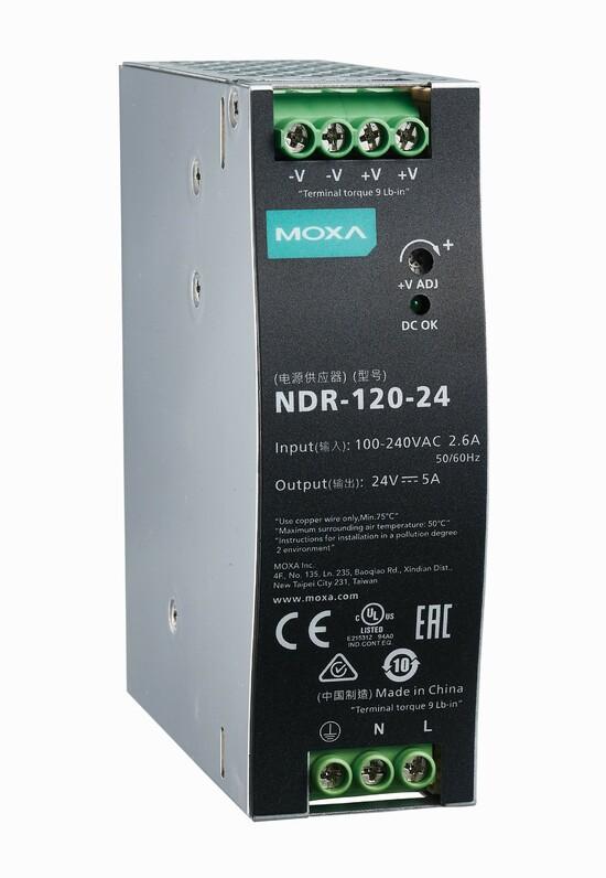 Фото №2 Блок питания 120W, 24 VDC, 90-264VAC /127-370 VDC,5A (NDR-120-24)