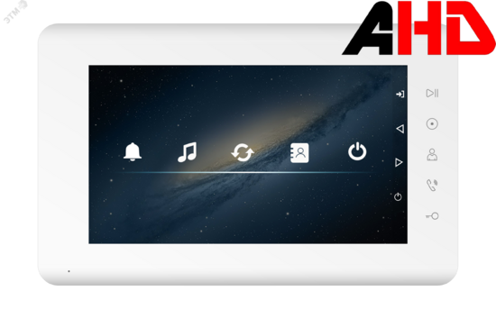 Фото №2 Монитор цветного видеодомофона, Hands-Free (Mia HD)