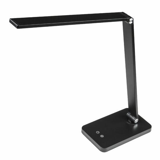 Фото №2 Светильник настольный TLD-571 Black/LED/400Lm/4500K/Dimmer 8W сенсорный выключатель черный цвет (UL-00007439)