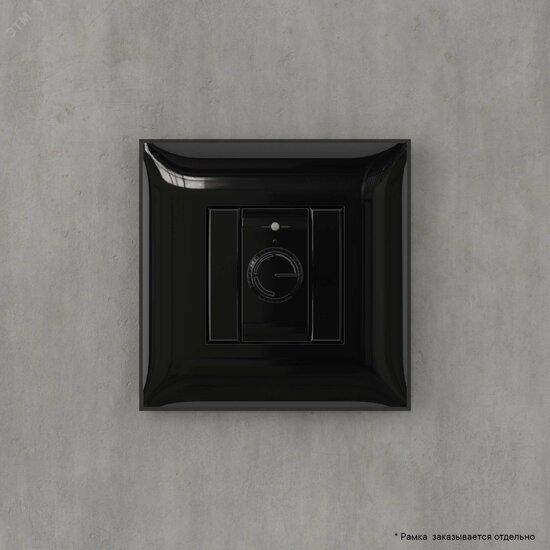 Фото №7 Avanti Диммер поворотный в стену, ''Черный квадрат'' (4402133)