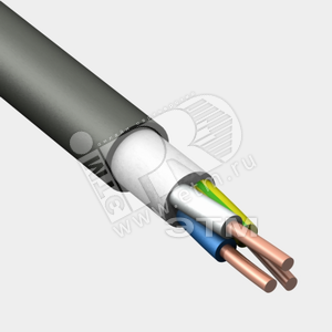 Фото №2 Кабель силовой ППГнг(А) -HF 5х1.5 (ок) (N.PE) -0.66 однопроволочный