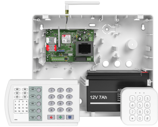 Фото №2 Прибор охранно-пожарный Контакт GSM-14А v.2 в корпусе под АКБ 7 Ач с microUSB (ПОПК GSM-14А v.2  АКБ 7 Ач)