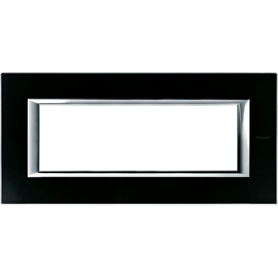 Фото №2 Axolute Накладки декоративные прямоугольные стекло/черное стекло на 6 модулей