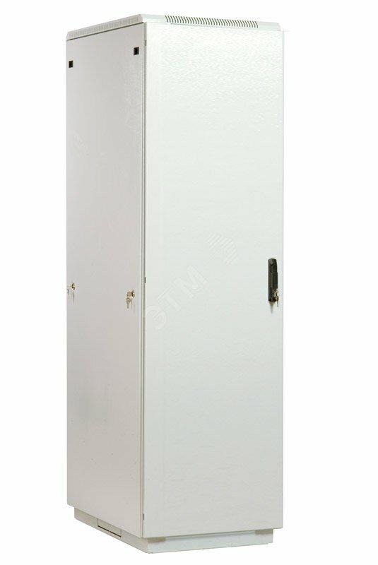 Фото №2 Шкаф телекоммуникационный напольный 47U (600х800) дверь металл (ШТК-М-47.6.8-3ААА)
