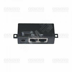 Фото №2 Инжектор PoE пассивный RJ45(FE, 10/100 Base-T)    Midspan-1/P1 (Midspan-1/P1)