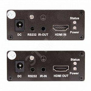 Фото №2 Комплект (передатчик + приемник) для передачи HDMI, ИК управления, RS232 по сети Ethernet (TLN-Hi/2+RLN-Hi/2)