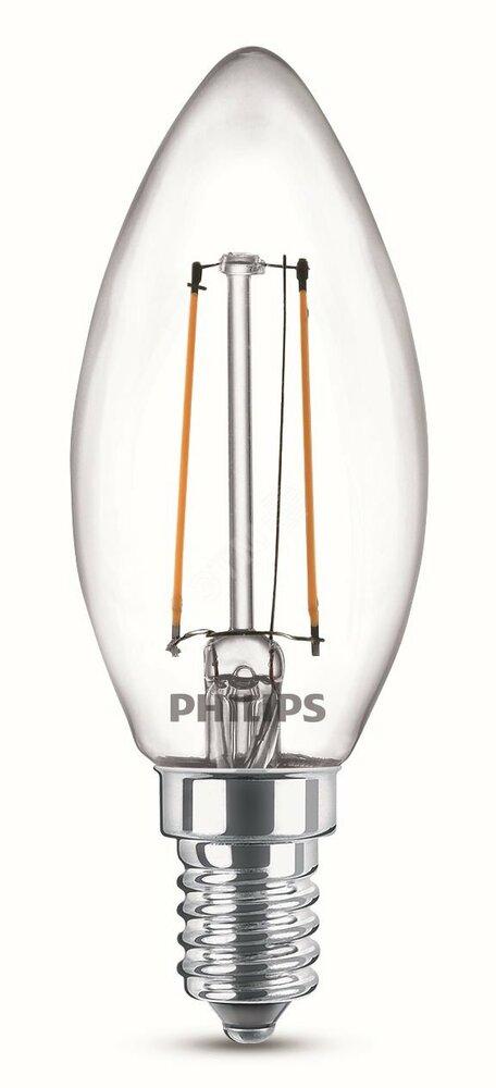 Фото №2 Лампа светодиодная LED A60 4 Вт 400 Лм 6500 К E14 К 220-240 В IP20 Ra 80-89 (класс 1В) LED Classic PHILIPS (929001975613)