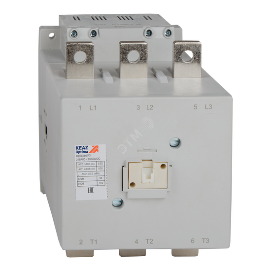 Фото №2 Контактор OptiStart K3-176A00-230AC/DC (117542)