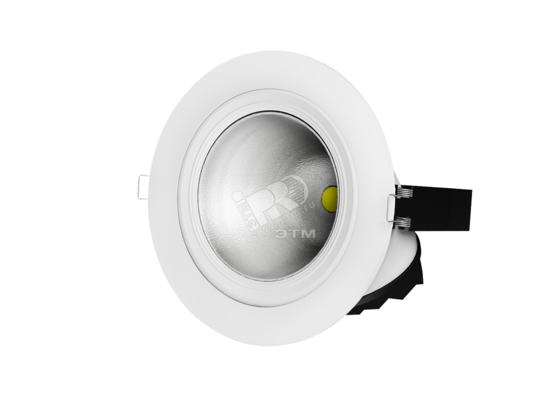 Фото №2 Светильник светодиодный ДВО-20Вт Largo LED 1297Лм 6000К с ПРА круглый белый с глубоким узкоугольным рассеивателем (60220)