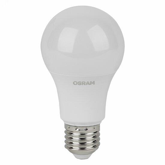 Фото №2 Лампа светодиодная LED 10 Вт E27 6500К 800Лм груша 220 В (замена 75Вт) OSRAM (4058075577770)