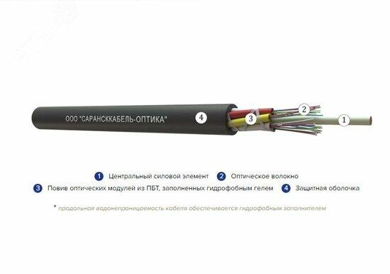 Фото №2 Кабель волоконно-оптический ОКГнг(A)-HF-0.22-128 П 2.7кН (85891190)