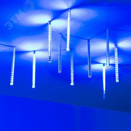 Фото №2 Гирлянда светодиодная декоративная ARD-ICEFALL-CLASSIC-D12-200-10PCS-CLEAR-32LED-LIVE BLUE (230V, 10.5W) (ARDCL, IP65) (026041)