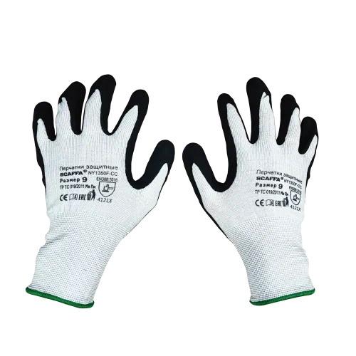 Фото №2 Перчатки для защиты от механических воздействий и ОПЗ SCAFFA NY1350F-CC размер 11 (NY1350F-CC-11)