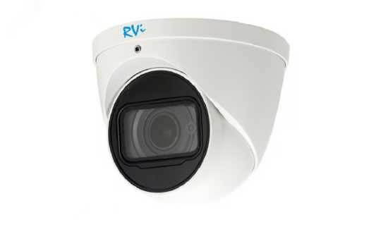 Фото №2 Видеокамера IP 8Мп купольная c ИК-подсветкой до 40м IP67 (2.7-13.5мм) (RVi-1NCE8233 (2.7-13.5) white)