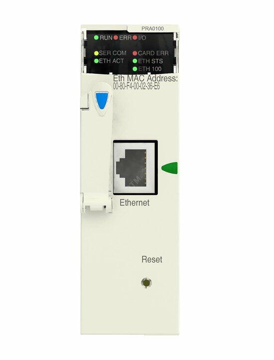 Фото №2 МОДУЛЬ ETHERNET УДАЛЕННОГО ВВОДА/ВЫВОДА (BMXPRA0100)