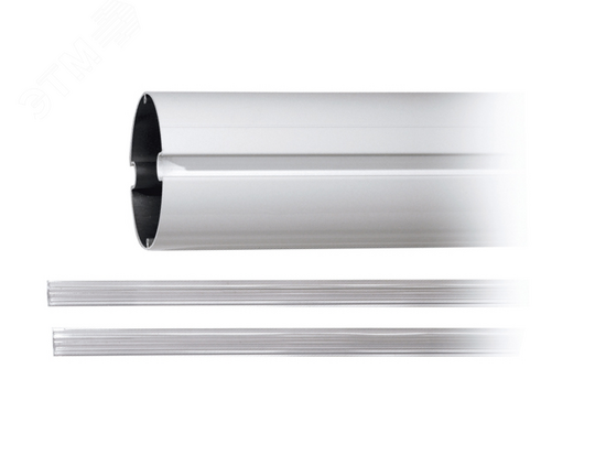Фото №2 Стрела алюминиевая диаметром 100 и длиной 6000 мм, с пазом под дюралайт (G06000)