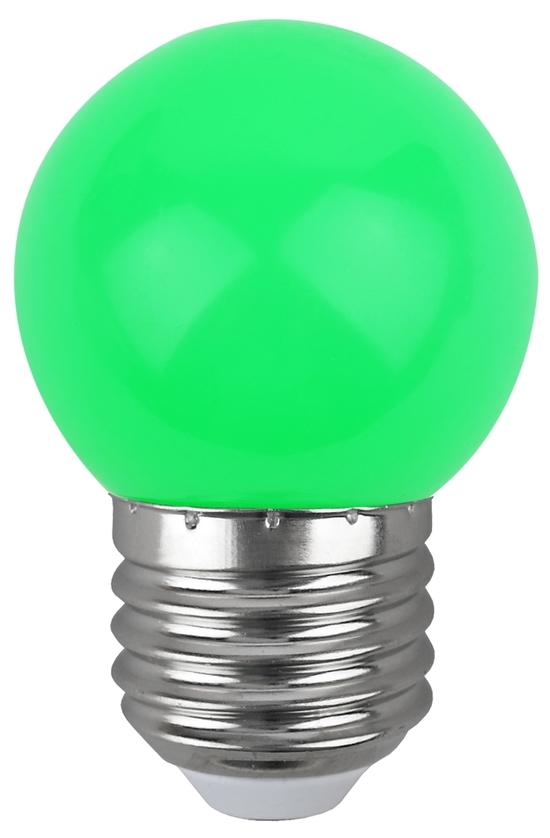 Фото №3 Лампа светодиодная для Белт-Лайт диод. шар, зел., 4SMD, 1W, E27 ERAGL45-E27 ЭРА LED Р45-1W-E27 ЭРА (Б0049574)