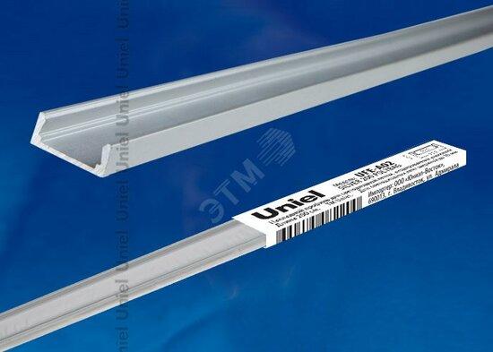 Фото №2 Профиль накладной алюминиевый 2м для LED ленты UFE-A02 SILVER 200 POLYBAG (UL-00000596)