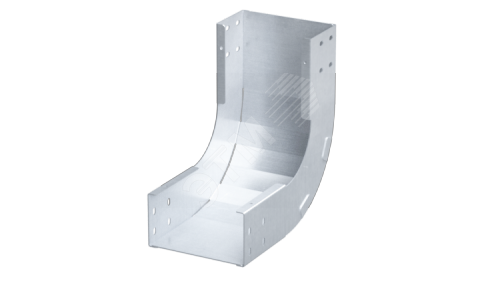 Фото №2 Угол вертикальный внутренний 90 градусов 30х450, 1,5 мм, AISI 304 в комплекте с крепежными элементами и соединительными пластинами,необходимыми для монтажа (ISIM345KC)