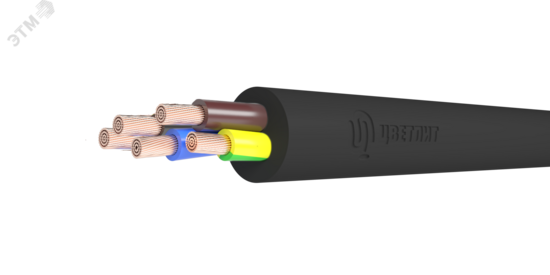 Фото №2 Кабель силовой КГТП-ХЛ 5х95-0.660 ТРТС