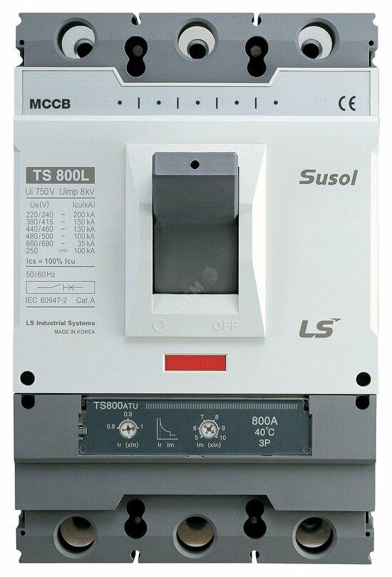Фото №2 Автоматический выключатель TS800L (150kA) MTU 630A 3P3T (0111001800)