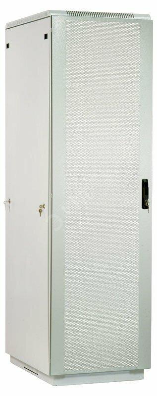 Фото №2 Шкаф телекоммуникационный напольный 47U (600х800) дверь перфорированная (ШТК-М-47.6.8-4ААА)