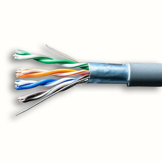 Фото №2 Витая пара SUPRLAN Long Ethernet FTP Cat.5e 4x2x0.64 Cu PVC Indoor 500м (FTP LE 4x2x0.64 In/Cu) (01-1041)