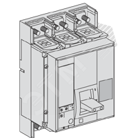 Фото №2 Выключатель NS1250 H 4p + MicroLogic 2.0A в сборе (33259)