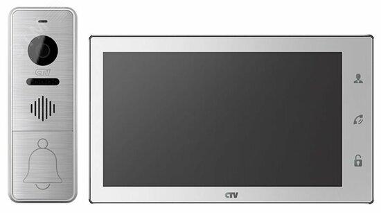 Фото №2 Комплект видеодомофона в одной коробке (вызывная панель CTV-D400FHD и монитор CTV-M4706AHD)й. (CTV-DP4706AHD W (белый))