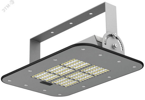 Фото №2 Светильник LED KEDR 2.0 (СБУ) 125Вт 20000Лм 5,0К КСС Д прозрачный рассеиватель IP67 (LE-СБУ-32-125-4330-67Х)