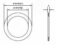 Фото №3 Прокладка уплотнительная IP67 для M40 (6060-4050)