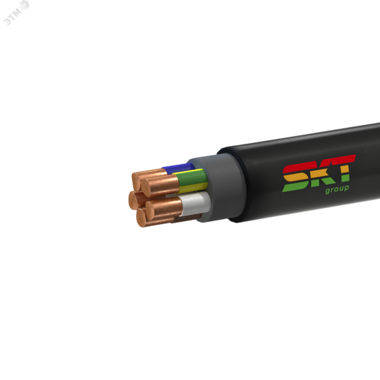 Фото №2 Кабель силовой ППГнг(А)-HF 5х2.5ок(N. РЕ)-0.66 ТРТС барабан