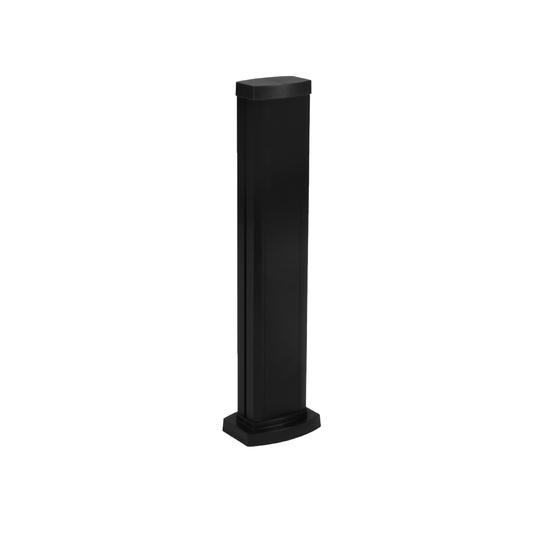 Фото №2 Универсальная мини-колонна алюминиевая с крышкой из алюминия 1 секция, высота 0,68 метра, цвет черный (653105)