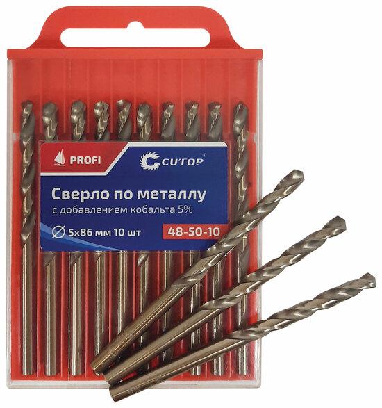 Фото №2 Сверло по металлу Cutop Profi с кобальтом 5%, 1 x 34 мм (10 шт) (48-10-10)