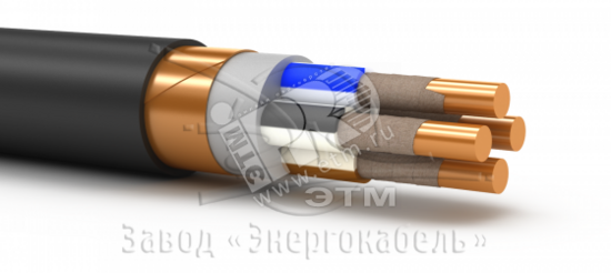 Фото №2 Кабель силовой ППГнг(A)-HF 5х10 (N.PE)-0.660 однопроволочный