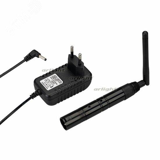 Фото №2 Усилитель SMART-DMX-Transmitter Black (5V, XLR3 Female, 2.4G) (ARL, IP20 Металл, 5 лет) (028416)