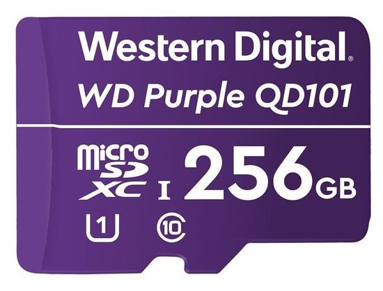 Фото №2 Карта памяти 256GB MicroSDXC Purple, Class 10, UHS-I U1 (WDD256G1P0C)