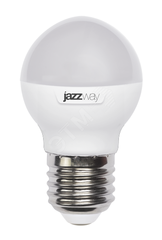Фото №2 Лампа светодиодная LED 11Вт 230Вт E27 теплый матовый  шар Jazzway (5019331)