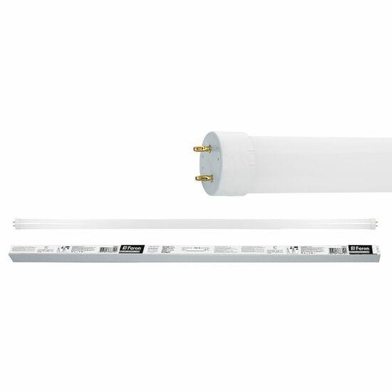 Фото №2 Лампа светодиодная LED 10вт G13 белый поворотный цоколь установка возможна после демонтажа ПРА (LB-213)